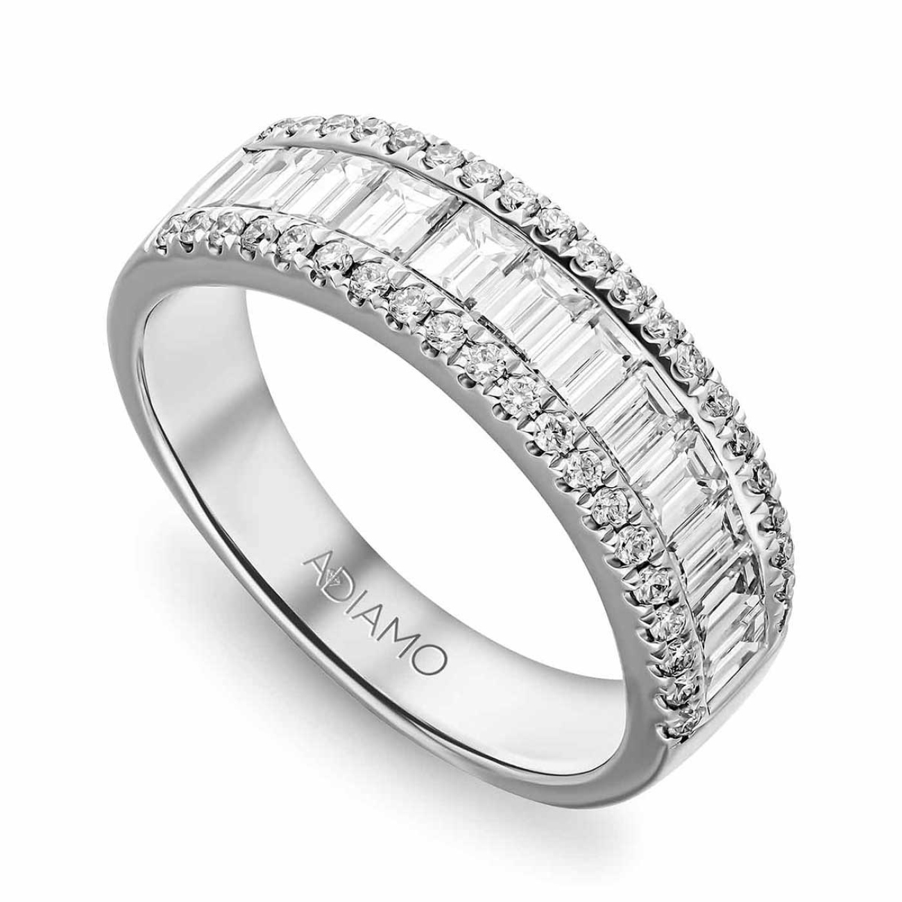 Pierścionek z diamentami (R19039 W): 13