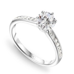 Pierścionek z diamentami (R58831 W 0,50ct): 20 - zdjęcie: 2