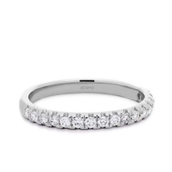 Obrączka ślubna z diamentami, 2,5 mm (O-R59652 W): 7 - zdjęcie: 2