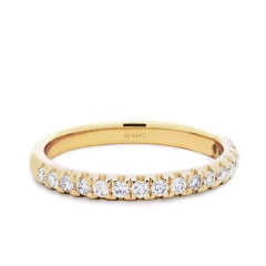 Obrączka ślubna z diamentami, 0,27 ct (O-R59652 Y )