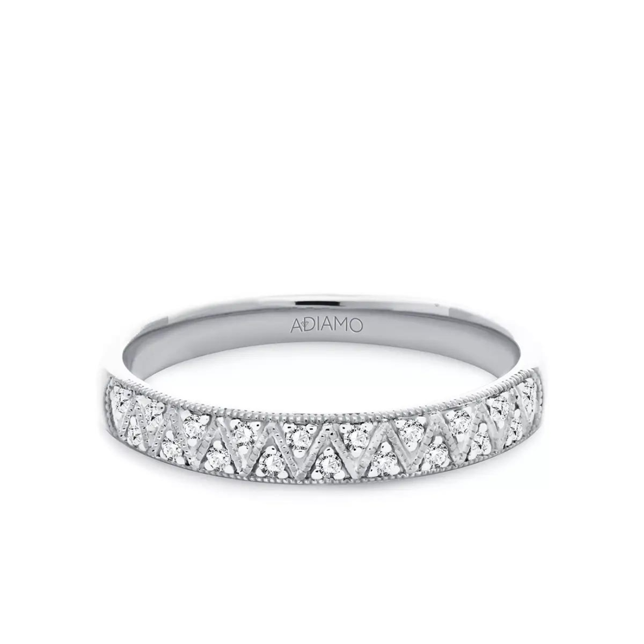 Obrączka ślubna z diamentami, 3,1 mm (O-R79254 W): 7