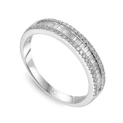 Pierścionek z diamentami (R43294 W): 8 - zdjęcie: 2