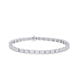 Bransoletka diamentowa (B04832 W) - zdjęcie: 2