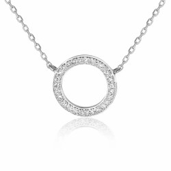 Naszyjnik z diamentami (N04969 W C) - zdjęcie: 2
