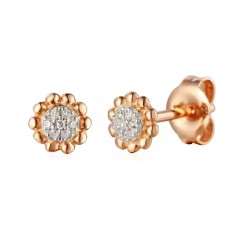 Kolczyki z diamentami (E60113 R S) - zdjęcie: 2