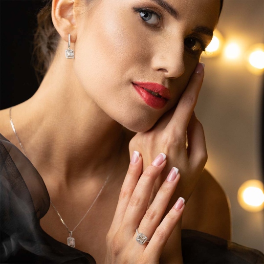 Pierścionek z diamentami (R52657): 13