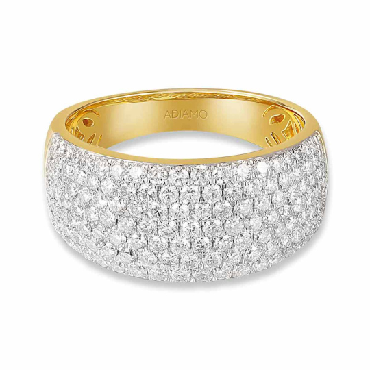 Pierścionek z diamentami (R46165 Y): 8