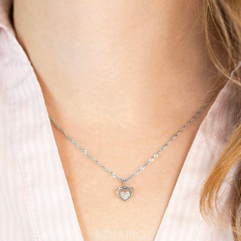 Zawieszka z diamentami (P56626 W)