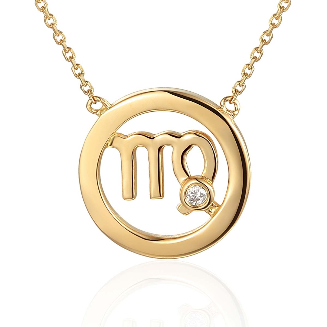 Naszyjnik z diamentem (N07650 Y)