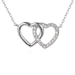 Naszyjnik z diamentami (N03998 W C) - zdjęcie: 2