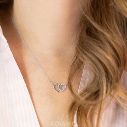 Naszyjnik z diamentami (N03998 W C) - zdjęcie: 3