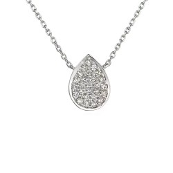 Naszyjnik z diamentami (N05789 W C) - zdjęcie: 2