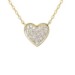 Naszyjnik z diamentami (N05794 Y C) - zdjęcie: 2