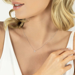 Naszyjnik z diamentami (N08281 W C 375) - zdjęcie: 3