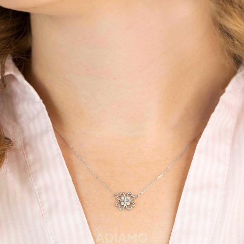 Naszyjnik z diamentami (N06640 W C)