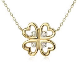 Naszyjnik z diamentami (N06640 Y C 375) - zdjęcie: 2