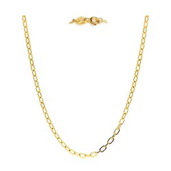 Łańcuszek złoty splot ankier 55cm (N547 Y) - zdjęcie: 2