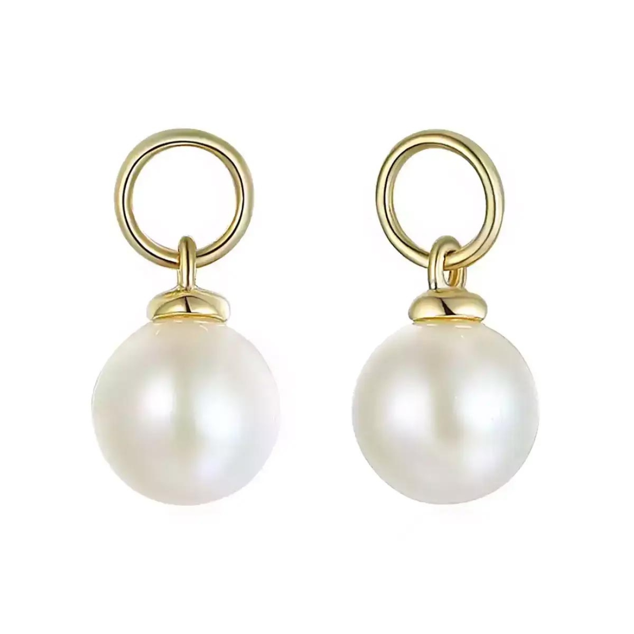 Zawieszki do kolczyków z perłami (EL0103 Y)