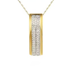 Zawieszka z diamentami (P81543 Y) - zdjęcie: 2