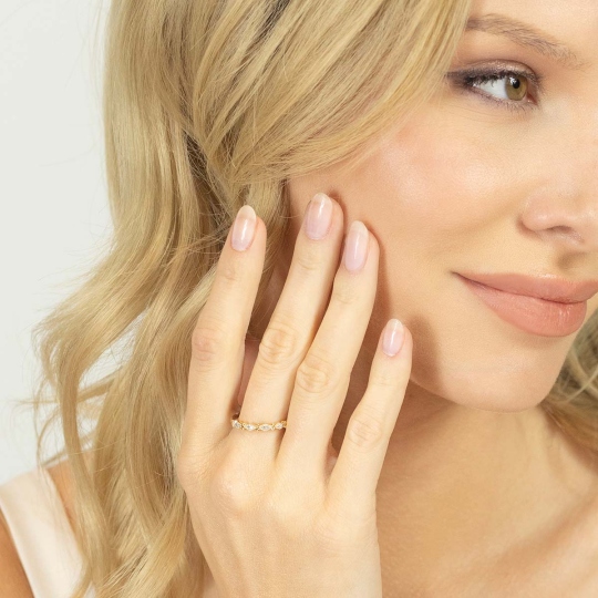 Pierścionek z diamentami (R83873 Y): 13