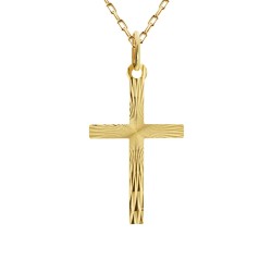 Zawieszka złota krzyżyk (P2209 Y) - zdjęcie: 2