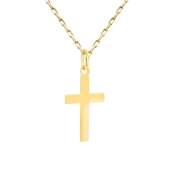 Zawieszka złoty krzyżyk (P2208 Y)