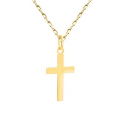 Zawieszka złoty krzyżyk (P2208 Y) - zdjęcie: 2