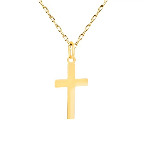 Zawieszka złoty krzyżyk (P2208 Y)
