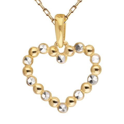 Zawieszka złota serce