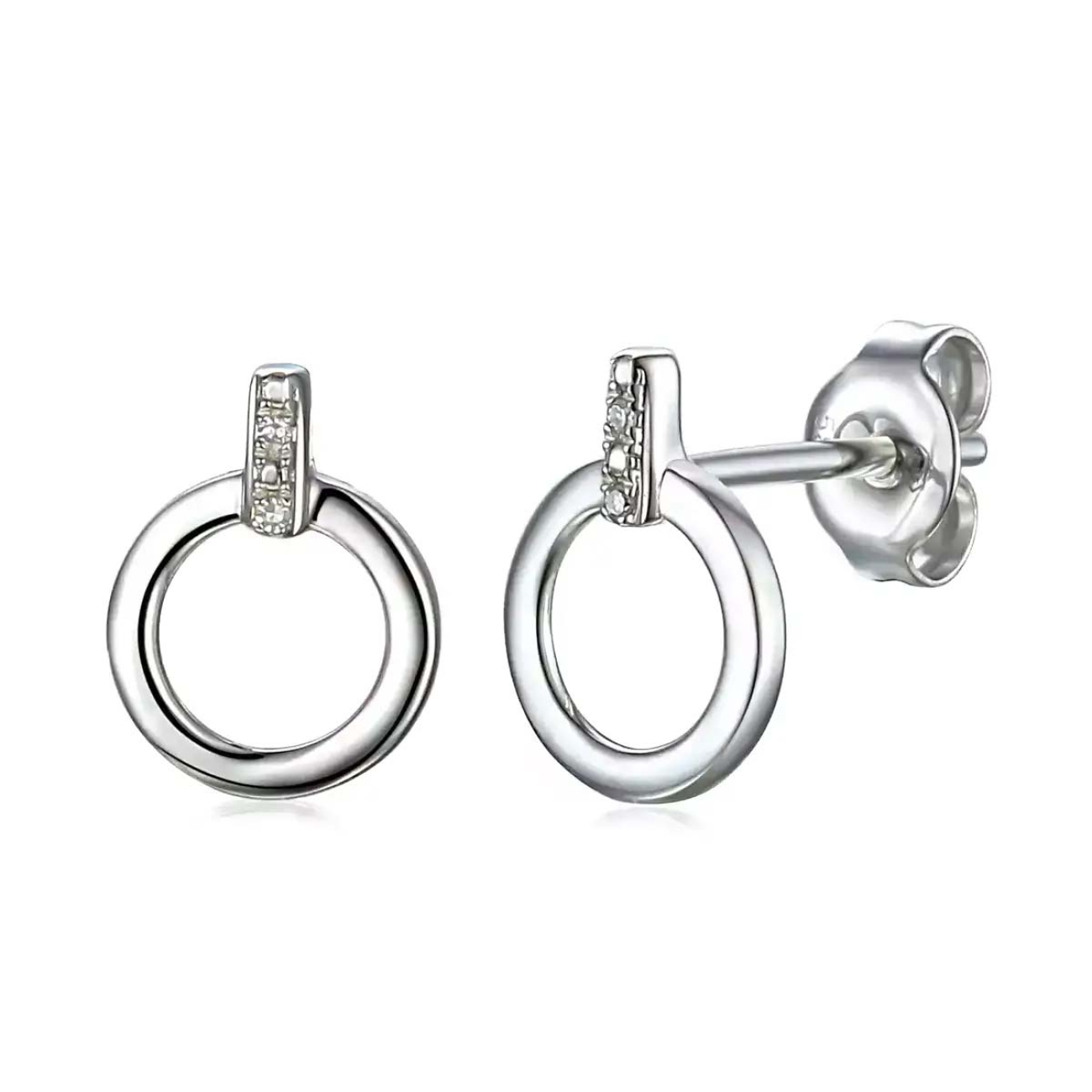 Kolczyki z diamentami (E65979 W 375)