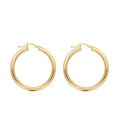 Kolczyki złote koła