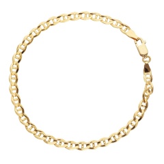 Bransoletka złota męska splot gucci