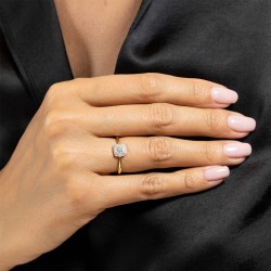 Pierścionek z diamentami (R45732 YW): 13 - zdjęcie: 3