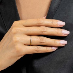 Pierścionek z diamentami R69339 Y: 7 - zdjęcie: 3