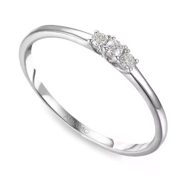 Pierścionek z diamentami 69342 W: 7 - zdjęcie: 2