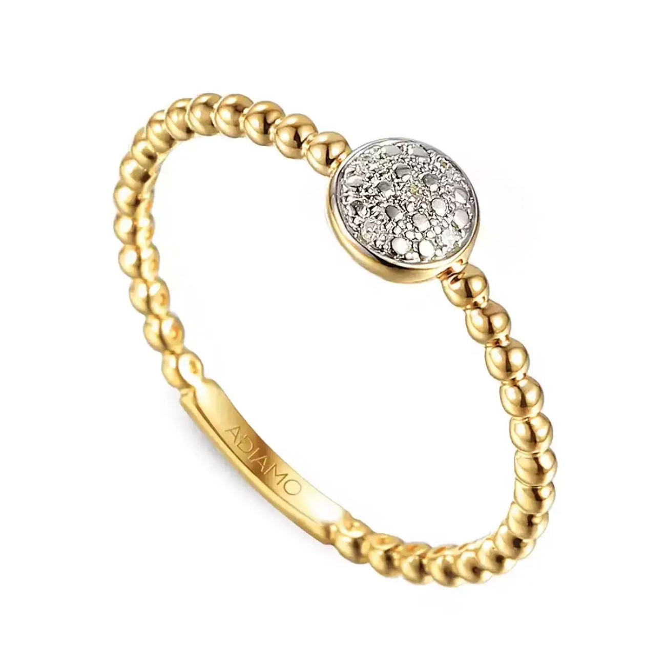 Pierścionek z diamentami (R69683 Y): 10