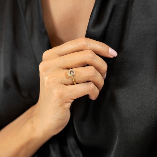 Pierścionek z diamentami (66668 Y): 13