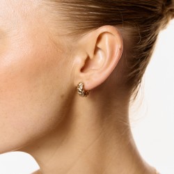 Kolczyki z diamentami (E94447 Y A) - zdjęcie: 3