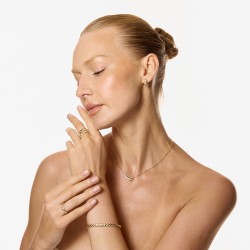 Naszyjnik z diamentami (N11542 Y) - zdjęcie: 3