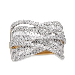 Pierścionek z diamentami (R90140 Y): 9 - zdjęcie: 4