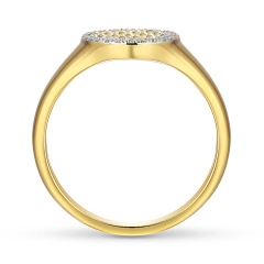 Pierścionek z diamentami (R94451 Y)