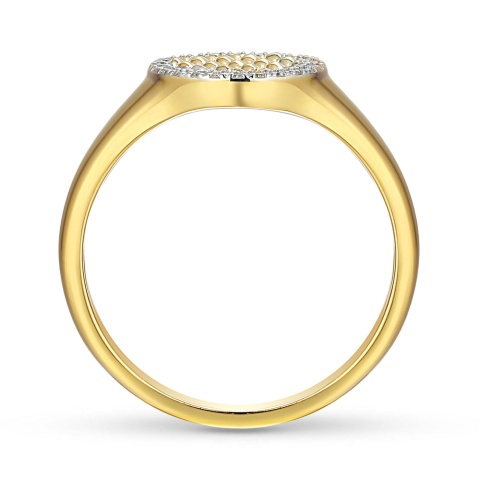 Pierścionek z diamentami (R94451 Y)