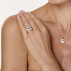 Zawieszka z diamentami (P53667 Y) - zdjęcie: 3