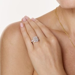 Pierścionek z diamentami (R53667 Y): 10 - zdjęcie: 3