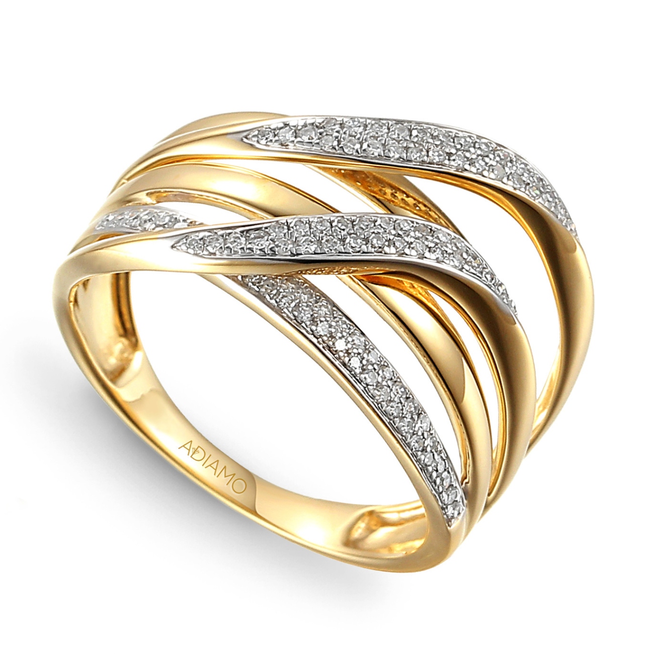 Pierścionek z diamentami (R67882 Y): 17