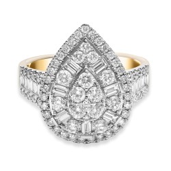 Pierścionek z diamentami (R90062 Y): 7 - zdjęcie: 4