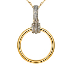 Zawieszka z diamentami (P90384 Y)