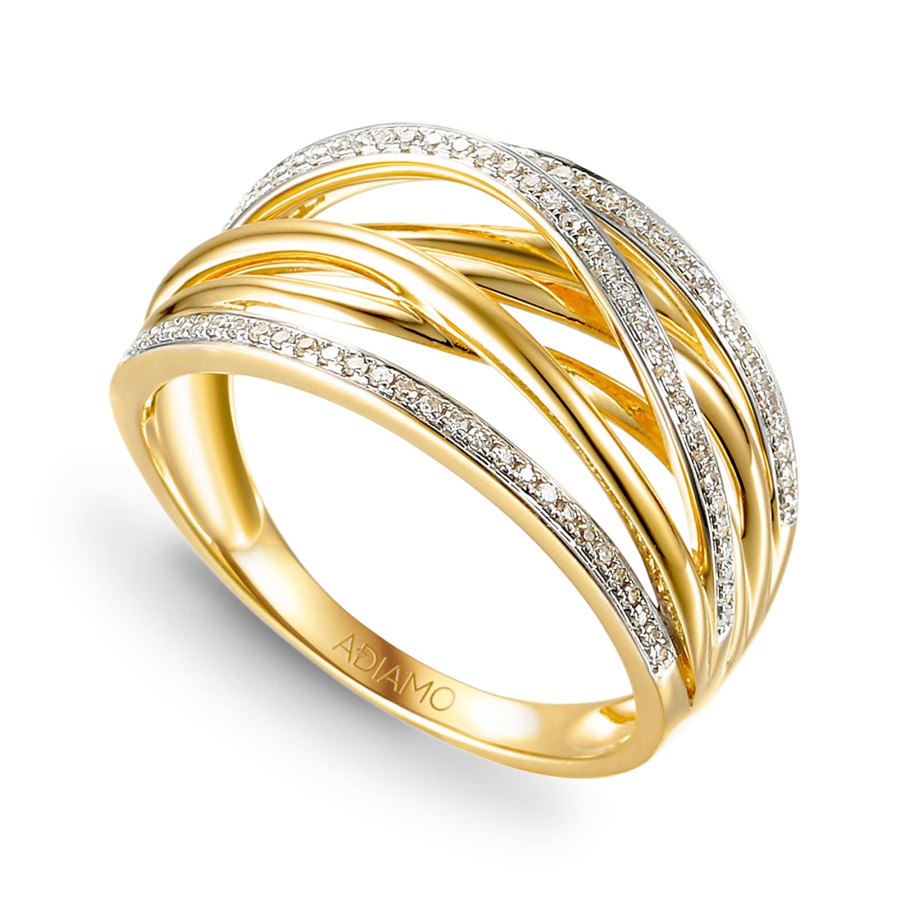 Pierścionek z diamentami (R67881 Y): 14