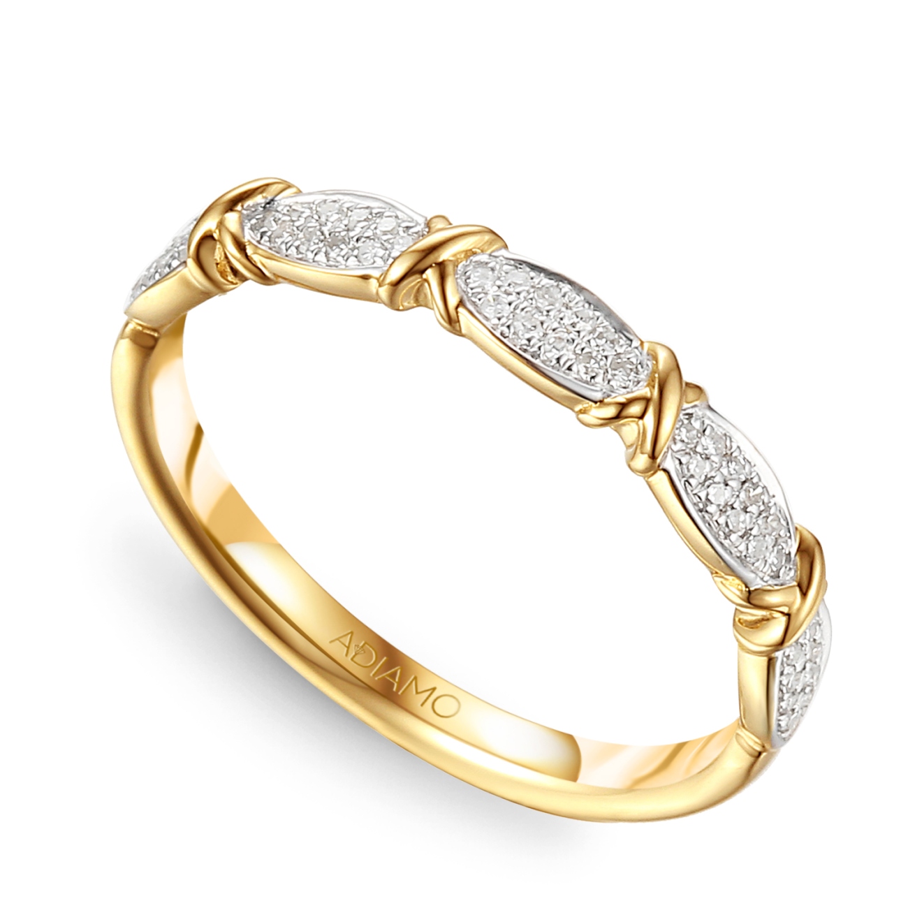 Pierścionek z diamentami (R59644 Y): 7