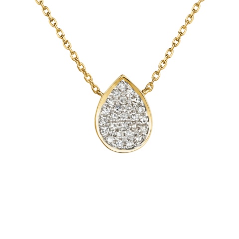 Naszyjnik z diamentami (N05789 Y C)